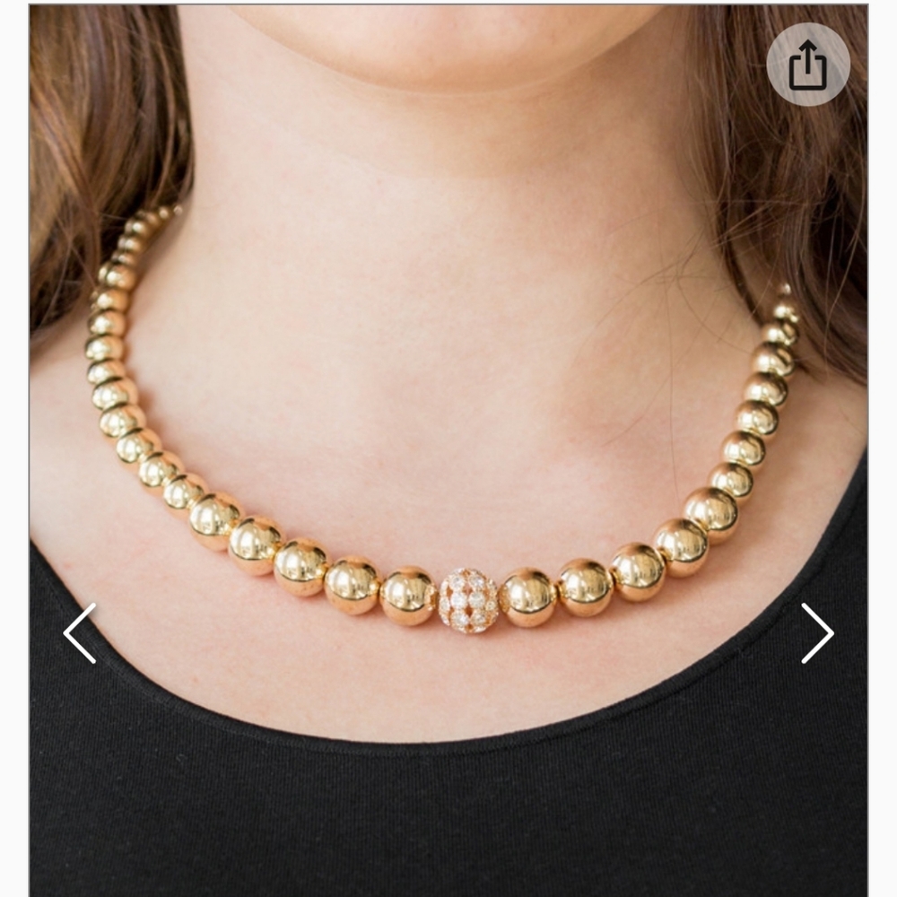 High Stakes Fame Gold Necklace ✨️